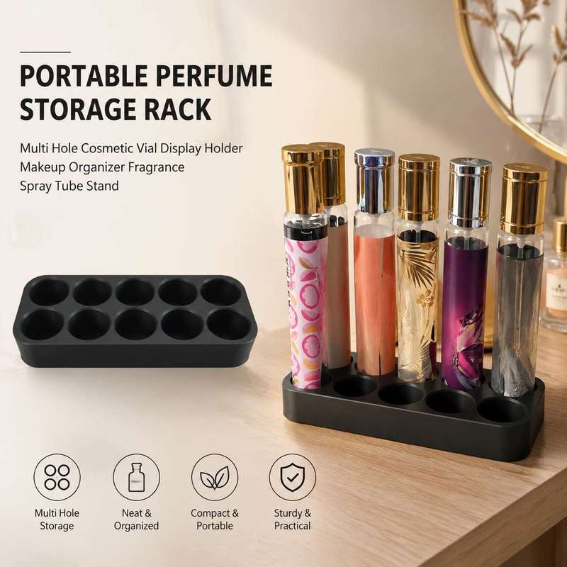 Perfume Fragrance Making - Подставка-органайзер для парфюмерии с несколькими отделениями,